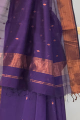 Timeless Bangani Copper Zari Saree