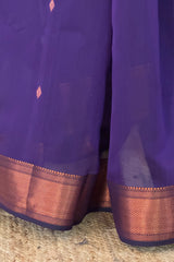 Timeless Bangani Copper Zari Saree