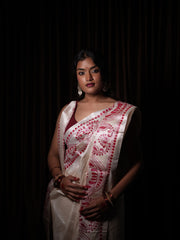 Alapana Handpainted Kosa silk Saree